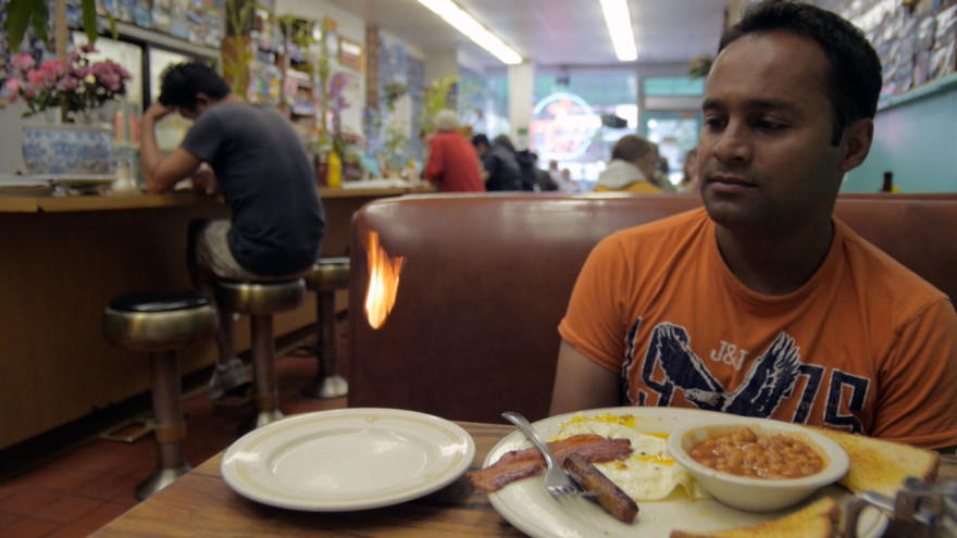 One of Alom's favourite demos in our favourite San Francisco diner