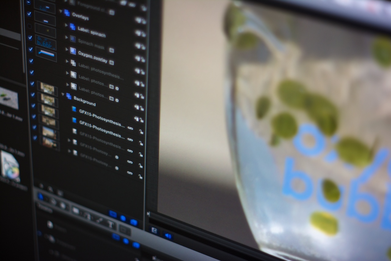 Layering and masking and tracking: motion graphics work for Demo: The Movie.