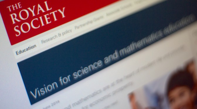 Royal Society Vision for science & maths education